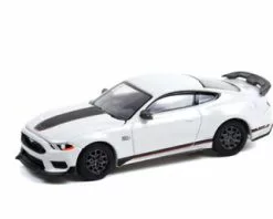 2021 Ford Mustang Mach 1 VIN #001 (Lot #3005), Fighter Jet Gray, Greenlight 37240, 1/64 Diecast Car
