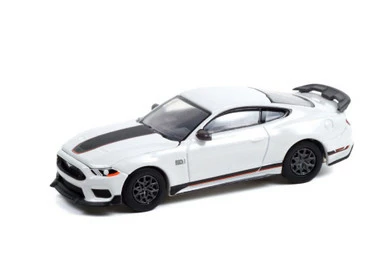 2021 Ford Mustang Mach 1 VIN #001 (Lot #3005), Fighter Jet Gray, Greenlight 37240, 1/64 Diecast Car 3 2021 Ford Mustang Mach 1 VIN #001 (Lot #3005), Fighter Jet Gray, Greenlight 37240, 1/64 Diecast Car
