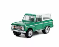 1977 Ford Bronco (Lot #1001.1), Jade Glow Green - Greenlight 37250F - 1/64 Scale Diecast Car