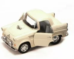 1955 Ford Thunderbird, Ivory - Kinsmart 4022D - 4Diecast Model Toy Car (Brand New, But NOT IN BOX)