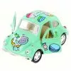1967 Volkswagen Classic Beetle With Decals, Green - Kinsmart 4026DYF - 4 Inch Diecast Car