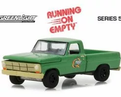 Greenlight 1969 Ford F-100 Pickup Truck, Quaker State - Quaker Statelight 41050D/48 - 1/64 Scale Diecast Car
