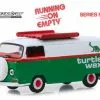 1972 Volkswagen Type 2 Panel Van, Turtle Wax - Greenlight 41090D/48 - 1/64 Scale Diecast Car -Diecast Cars Store 41090D 48 GL Running on Empty Series 9 164 1 AZ 34802.1610378820.386.513