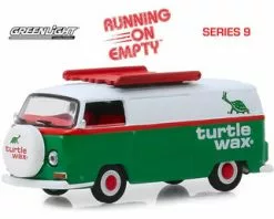 1972 Volkswagen Type 2 Panel Van, Turtle Wax - Greenlight 41090D/48 - 1/64 Scale Diecast Car
