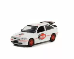 1995 Ford Escort RS, White - Greenlight 41140E/48 - 1/64 Scale Diecast Model Toy Car