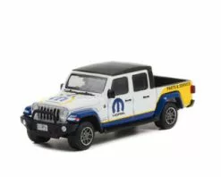 2021 Jeep Gladiator Pickup Truck, White - Greenlight 41140F/48 - 1/64 Scale Diecast Model Toy Car