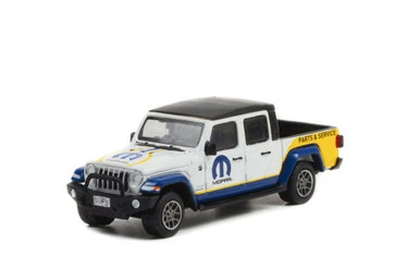 2021 Jeep Gladiator Pickup Truck, White - Greenlight 41140F/48 - 1/64 Scale Diecast Model Toy Car 3 2021 Jeep Gladiator Pickup Truck, White - Greenlight 41140F/48 - 1/64 Scale Diecast Model Toy Car