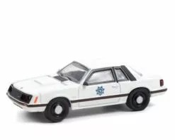 Arizona Dept Of Public Safety 1982 Ford Mustang SSP, Black - Greenlight 42970A - 1/64 Diecast Car