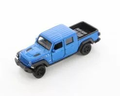 2020 Jeep Gladiator Pickup, Blue - Welly 43788D - 1/34 Scale Diecast Model Toy Car