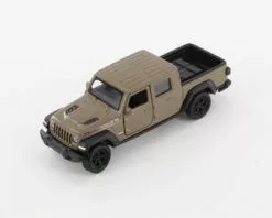 2020 Jeep Gladiator Pickup, Brown - Welly 43788D - 1/34 Scale Diecast Model Toy Car