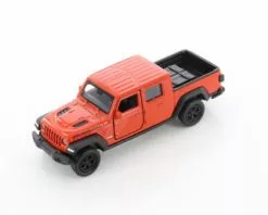 2020 Jeep Gladiator Pickup, Red - Welly 43788D - 1/34 Scale Diecast Model Toy Car