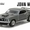 1966 Ford Mustang BOSS 429 (John Wick), Gray - Greenlight 44780E/48 - 1/64 Scale Diecast Car -Diecast Cars Store 44780e 48 gl hollywood s18 john wick 164 1 az 58528.1607177154.386.513