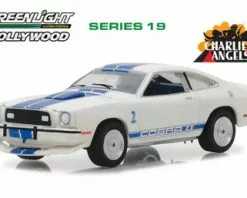 1976 Ford Mustang Cobra II, Charlie's Angels - Greenlight 44790A - 1/64 Scale Diecast Model Toy Car