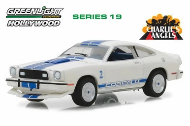 1976 Ford Mustang Cobra II, Charlie's Angels - Greenlight 44790A - 1/64 Scale Diecast Model Toy Car 2 1976 Ford Mustang Cobra II, Charlie's Angels - Greenlight 44790A - 1/64 Scale Diecast Model Toy Car