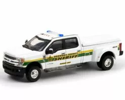 ModelToyCars Broward Cty Florida Sheriffs Office 18 Ford F-350 Dually 46060C/48 1/64 Scale Diecast Model Toy Car