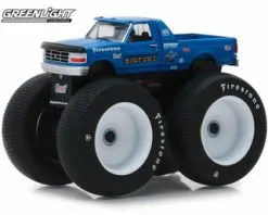 1996 Ford F-250 Monster Truck, Bigfoot #5 - Greenlight 49040/48 - 1/64 Scale Diecast Model Toy Car
