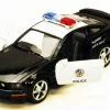 2006 Ford Mustang GT Police Car, Black - Kinsmart 5091DP - 1/38 Scale Diecast Model Toy Car -Diecast Cars Store 5091DP KIT POLICE 2006 Ford Mustang GT Police Car Diecast Model Toy car AZ 74790.1610379333.386.513
