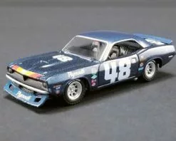 1970 Plymouth Barracuda Trans Am, Dan Gurney #48 - Greenlight 51263 - 1/64 Scale Diecast Car