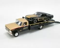 ModelToyCars Y Yunick 1970 Ford F-350 Ramp& 1969 Ford Mustang Trans Am 51341 - 1/64 Scale Diecast Model Toy Car