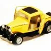 1932 Ford 3-Window Coupe, Yellow - Kinsmart 5332D - 1/34 Diecast Car (Brand New, But NOT IN BOX) -Diecast Cars Store 5332D KIT YELLOW 1932 Ford 3 Window Coupe Diecast Model Toy car AZ 19116.1610383068.386.513