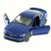 2015 Ford Mustang GT, Blue - Kinsmart 5386D - 1/38 Scale Diecast Model Toy Car