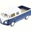 Kinsmart 1963 Volkswagen Bus Dbl Cab 5387D - 1/34 Scale Diecast Model Toy Car (Brand New, But NOT IN BOX) 1 Kinsmart 1963 Volkswagen Bus Dbl Cab 5387D - 1/34 Scale Diecast Model Toy Car (Brand New, But NOT IN BOX) -Diecast Cars Store 5387D KIT BLUE 1963 VW Bus Double Cab Pickup 134 Diecast Model Toy Car closed az 02 76365.1610382045.386.513