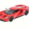 2017 Ford GT, Red - Kinsmart 5391D - 1/38 Scale Diecast Model Toy Car (Brand New, But NOT IN BOX) -Diecast Cars Store 5391D KIT RED 2017 Ford GT 138 Diecast Model Toy Car closed az 02 85120.1610383227.386.513