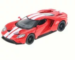 2017 Ford GT, Red - Kinsmart 5391DF - 1/38 Scale Diecast Model Toy Car (Brand New, But NOT IN BOX)