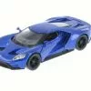 2017 Ford GT, Blue - Kinsmart 5391D - 1/38 Scale Diecast Model Toy Car (Brand New, But NOT IN BOX) -Diecast Cars Store 5391d kit blue 2017 ford gt 138 diecast model toy car closed az 02 50808.1639610616.386.513