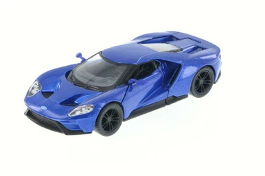 2017 Ford GT, Blue - Kinsmart 5391D - 1/38 Scale Diecast Model Toy Car (Brand New, But NOT IN BOX) 3 2017 Ford GT, Blue - Kinsmart 5391D - 1/38 Scale Diecast Model Toy Car (Brand New, But NOT IN BOX)