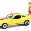Greenlight 1966 Ford Mustang Shelby G.T.350 - Shattered Shelby 54050D/48 - 1/64 Scale Diecast Model Toy Car -Diecast Cars Store 54050d gl yellow 1966 ford mustang shelby gt350 shattered shelby diecast toy car 1 68540.1621025260.386.513