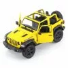 2018 Jeep Wrangler Rubion Open Top, Yellow - Kinsmart 5412DAB - 1/34 Scale Diecast Model Toy Car -Diecast Cars Store 5412dab yellow open top kit 2018 jeep wrangler rubion open top 1 az 69446.1616191021.386.513