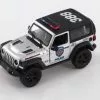 2018 Jeep Wrangler Rubicon Police Hard Top, Silver - Kinsmart 5412DPV - 1/34 Scale Diecast Car -Diecast Cars Store 5412dpv kit silver 2018 jeep wrangler rubicon police hard top diecast toy car 1 16188.1621547316.386.513