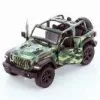 2018 Jeep Wrangler Rubicon, Camo Green - Kinsmart 5420DAB - 1/34 Scale Diecast Model Toy Car -Diecast Cars Store 5420DAB GREEN OPEN KIT 2018 Jeep Wrangler Rubicon 1 AZ th 15097.1596665421.386.513