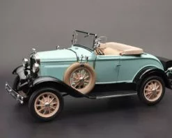 1931 Ford Model A Roadster, Powder Blue - Sun Star 6126 - 1/18 Scale Diecast Model Toy Car