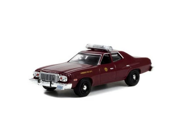 1976 Ford Torino, Burgundy - Greenlight 67030A/48 - 1/64 Scale Diecast Model Toy Car 3 1976 Ford Torino, Burgundy - Greenlight 67030A/48 - 1/64 Scale Diecast Model Toy Car