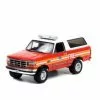 1996 Ford Bronco, Red - Greenlight 67030E/48 - 1/64 Scale Diecast Model Toy Car