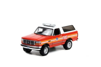 1996 Ford Bronco, Red - Greenlight 67030E/48 - 1/64 Scale Diecast Model Toy Car 3 1996 Ford Bronco, Red - Greenlight 67030E/48 - 1/64 Scale Diecast Model Toy Car