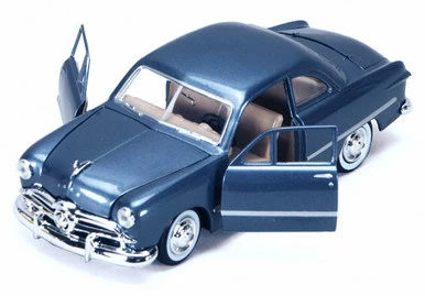 Motor Max 1949 Ford Coupe Classic Oldies Car, Blue - Motormax 73213 - 1/24 Scale Diecast Model Toy Car 3 Motor Max 1949 Ford Coupe Classic Oldies Car, Blue - Motormax 73213 - 1/24 Scale Diecast Model Toy Car