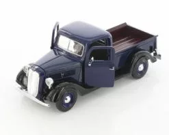 1937 Ford Pickup Truck, Blue - Showcasts 73233AC/BU - 1/24 Scale Diecast Model Toy Car