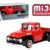 1956 Ford F-100 Pickup, Red With Black - Motor Max 73235AC-RDBK - 1/24 Scale Diecast Model Toy Car -Diecast Cars Store 73235ac rdbk mmt red 1956 ford f 100 pickup 1 az 60614.1602168898.386.513
