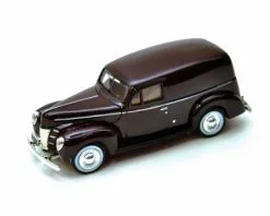 Motor Max 1940 Ford Sedan Delivery, Burgundy - Motormax 73250 - 1/24 Scale Diecast Model Car