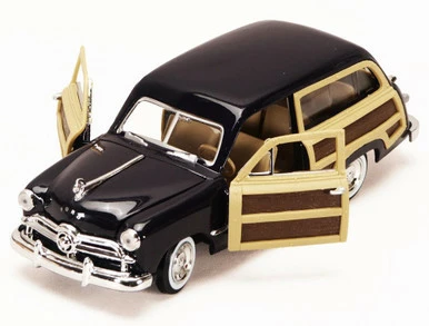 1949 Ford Woody Wagon, Midnight Blue - Motor Max 73260W - 1/24 Scale Diecast Model Toy Car 3 1949 Ford Woody Wagon, Midnight Blue - Motor Max 73260W - 1/24 Scale Diecast Model Toy Car