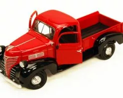 Motor Max 1941 Plymouth Truck,With Black - 73278 - 1/24 Scale Diecast Model Car (Brand New, But NOT IN BOX)