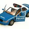 Motor Max 2010 Ford Crown Victoria Police Car, Blue With White Roof - Showcasts 76482 - 1/24 Scale Diecast Model Car (Brand New, But NOT IN BOX) -Diecast Cars Store 76482 MMT BLUE 2007 Ford Crown Victoria Police Car Diecast Model Toy car AZ 41091.1610381588.386.513