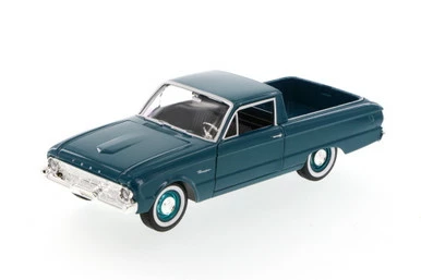 Motor Max 1960 Ford Ranchero Pickup Truck, Green - Motormax 79321 - 1/24 Scale Diecast Model Car 3 Motor Max 1960 Ford Ranchero Pickup Truck, Green - Motormax 79321 - 1/24 Scale Diecast Model Car
