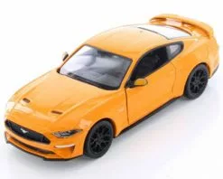 2018 Ford Mustang GT Hard Top, Orange - Showcasts 79352/16D - 1/24 Scale Diecast Model Toy Car