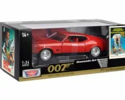 1971 Ford Mustang Mach I, James Bond - Motor Max 79851WR - 1/24 Scale Diecast Model Toy Car