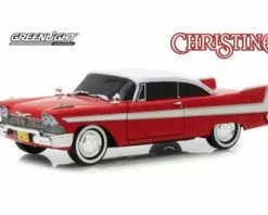 Greenlight 1958 Plymouth Fury 'Evil Version' Hard Top, Christine - 84082 - 1/24 Scale Diecast Model Toy Car