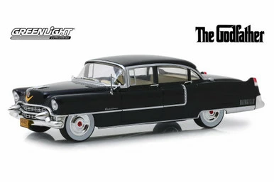 1955 Cadillac Fleetwood Series 60, The Godfather - Greenlight 84091 - 1/24 Scale Diecast Car 3 1955 Cadillac Fleetwood Series 60, The Godfather - Greenlight 84091 - 1/24 Scale Diecast Car
